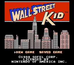 Wall Street Kid screenshot 3 for NES
